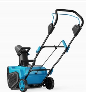 PowerSmart  Cordless Snow Blower with LED Light , Battery and Charger Included,Perfect for Driveway,Garden, Deck,Garage