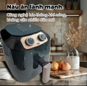 6L  Digital Air Fryer – 1800W Rapid Crisp Technology, 100+ Presets, Oil-Free & 50% Faster Cooking (110V  Plug）