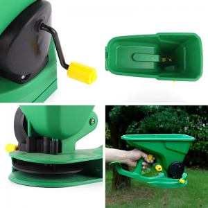 Handheld Seed Spreader for Corn Soybean & Lawn Seeds | Manual Garden Sowing Tool