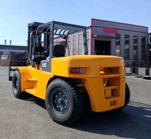 10 ton diesel forklift container stacker 7 ton 15 ton 16 ton internal combustion diesel forklift electric forklift cross-border
