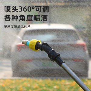 Battery Powered Backpack Sprayer, Electric Back Pack Sprayer with 3 Spray Speed, Battery Indicator, Rechargeable Handle, 40″ Telescopic Wand, 5 Mist Nozzles, for Lawn and Garden