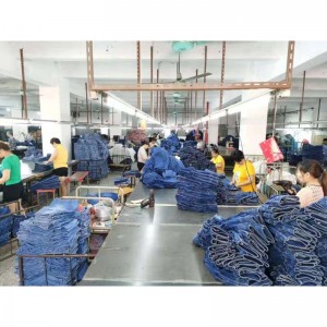 Jeans factory customization, high elasticity skinny jeans trousers women’s pants