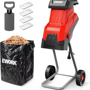 High Power Garden Wood Chipper / Branch Shredder / Leaf & Wood Crusher for Home and Commercial Use