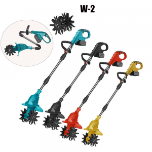 Cordless Lithium Battery Mini Tiller, Multifunc...